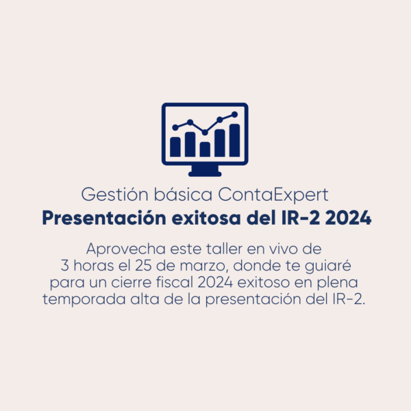 Gestión básica ContaExpert del IR-2